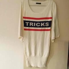 ロゴ ニットワンピースのサムネイル