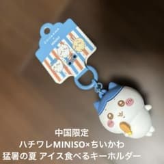 中国限定◎ハチワレMINISO×ちいかわ 猛暑の夏 アイス食べる