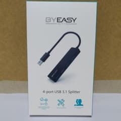 BYEASY USB3.0 ウルトラスリム 4ポートのサムネイル