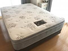 ゆういち様専用 使用1年以内★送料込シモンズ ダブルクッション付き ダブルベッドのサムネイル