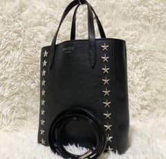 美品】JIMMY CHOO ショルダーバッグ ペガシN/S 2way 黒 - メルカリ