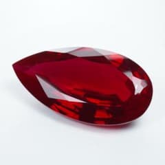 93.34ct 超大粒 ピジョンブラッドカラー系 合成ルビー - メルカリ
