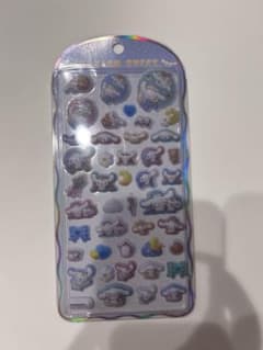 シナモロール　コットンパフィシールのサムネイル