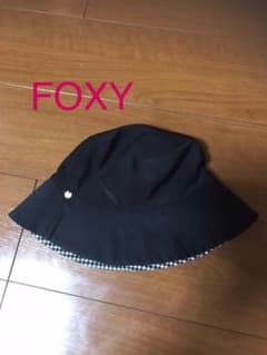 FOXEY  バケットハット 帽子 リバーシブルのサムネイル