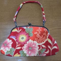 和装　がま口バッグのサムネイル