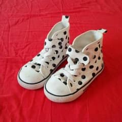 【値下げ!!】H＆M　ハイカットスニーカー　23（14,5㎝）のサムネイル