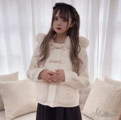 s*♥様 明日まで　美品　MARS ファーポケットショートコート　ホワイト s*♥様 明日まで 美品 MARS ファーポケットショートコート