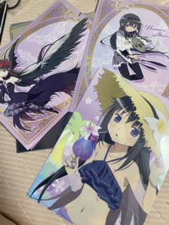 魔法少女まどかマギカ 暁美ほむら クリアファイル3枚セットのサムネイル