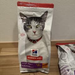 Hills Science Diet シニア猫用 ドライフード1.4kg×5個のサムネイル