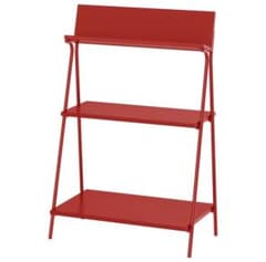 【IKEA】KRÖNIKÖRクロニコル オープン収納 レッド60x35x91cmのサムネイル