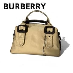 BURBERRY ハンドバッグ ベージュ