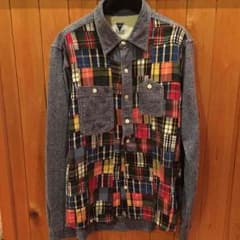 パッチワークシャツ アメカジ 所さんのサムネイル