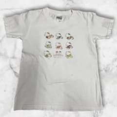 ハローキティ 新幹線 コラボ Tシャツ ホワイト 130cmのサムネイル