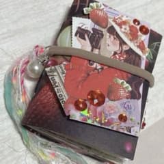 ミニコラージュ帳☆ジャンクジャーナル雑記帳☆おすそ分け【J008】バレンタインのサムネイル