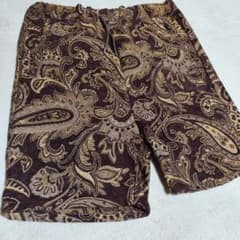 Excellent condition 【CAMBIO】✦ Cambio Paisley Weave Shorts, Brown, Size L