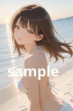 AI美女 オリジナルイラスト ポスター A4 かわいい MA-237 - メルカリ