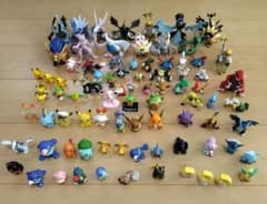 ポケモン モンコレ　ソフビ　指人形 　80体以上 まとめ売りのサムネイル