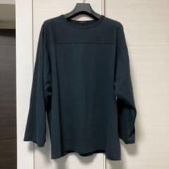 Comoli フットボールシャツ　チャコール　20SSのサムネイル