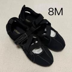 foundrymews canvas ブラック8M 24cm バレエシューズ foundrymews canvas shoes - メルカリ