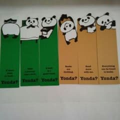 Yonda? しおり6枚セットのサムネイル