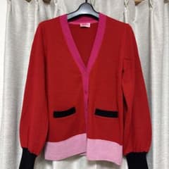 kate spade カーディガン レッド ピンクのサムネイル