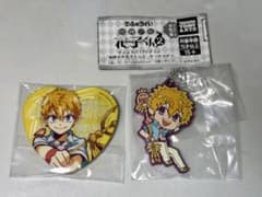 地縛少年花子くん 源光ラバーストラップ ハート型缶バッジ 2点ヤットのサムネイル
