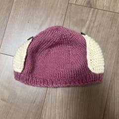 ベビー/キッズ帽子 2点セット ニット帽 日よけ帽子のサムネイル