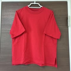 UNIQLO ユニクロ 半袖 Tシャツ レッド Mサイズ
