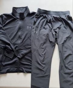 UNDER ARMOUR ジャージ上下セット ブラックのサムネイル