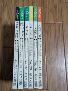 TheGAY 1985年 6冊セット - メルカリ