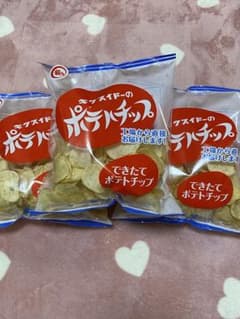 できたてポテトチップ　菊水堂　キクスイドー　3袋のサムネイル