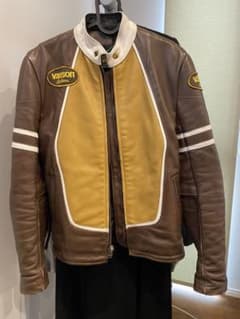 バンソン VANSON 革ジャン サイズ36 レアカラー ビンテージ - メルカリ