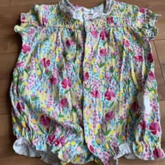 お花柄ロンパースのサムネイル