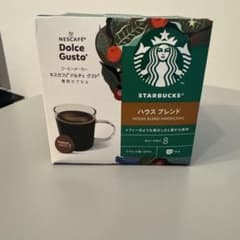 STARBUCKS ネスカフェドルチェグスト専用カプセル ハウスブレンド12杯分のサムネイル