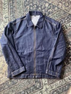 24AW 無印良品　和紙混デニムジャケット サイズMのサムネイル