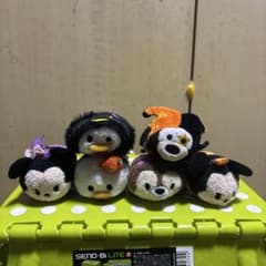 ツムツム　ハロウィンぬいぐるみセット 6個のサムネイル