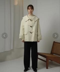I_am ハンドメイドトグルボタンミディコートのサムネイル