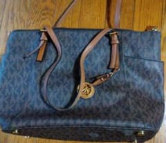 Michael Kors トートバッグ ダークブラウン3点セットのサムネイル