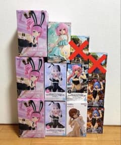 巡音ルカ アーリャ　モモ　ロキシー　美少女フィギュア　まとめ売り　10個 巡音ルカ アーリャ モモ ロキシー 美少女フィギュア まとめ売り 10個