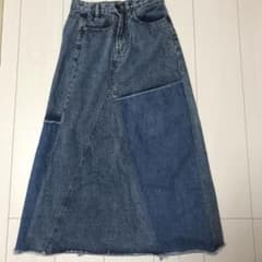 デニムロングスカート デニムスカートMのサムネイル