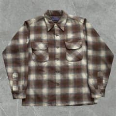 幻級 70s PENDLETON オンブレ キムタク ボードシャツ ペンドルトン