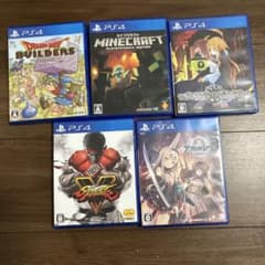 PS4 ソフト 5本セット まとめ売りのサムネイル