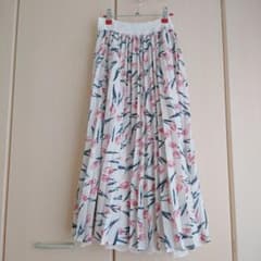 花柄 ロングスカートのサムネイル