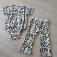 mid mile ベビー ロンパース パンツ セット 70-80 しまむらコラボのサムネイル
