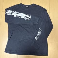 STUSSY ステューシー 長袖カットソー ブラック Lのサムネイル