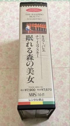 キエフバレエ　チャイコフスキー　眠れぬ森の美女　VHS2巻セットのサムネイル