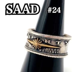 SAAD サード リバティ リング 925 50セント硬貨モチーフ 24号 - メルカリ