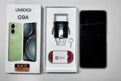 UMIDIGI G9A 64GB 8GB RAM ライトグリーンSIM フリーのサムネイル