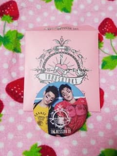 東方神起☆ファンミ 缶バッチ おまけ付きのサムネイル