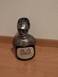 ニッカウヰスキー G&G 甲冑ボトル 置物 - メルカリ